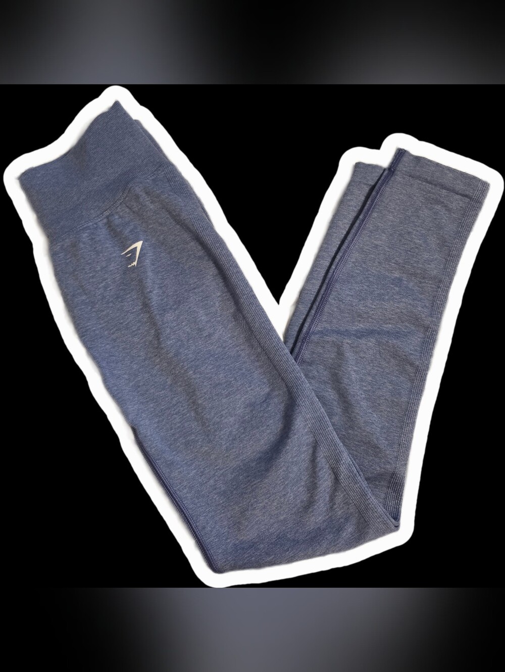 Gymshark Heather Navy Seamless Leggings